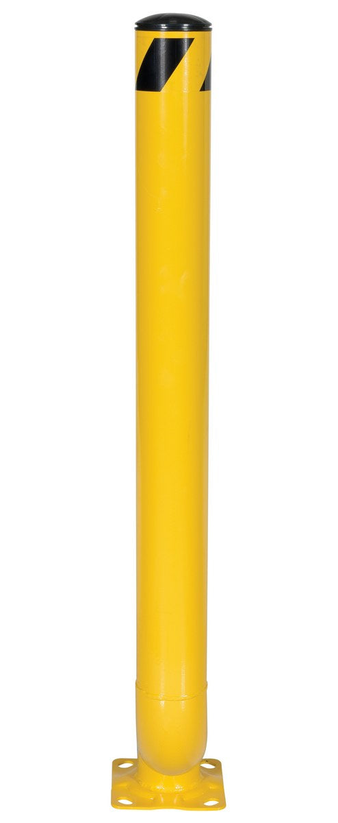 53"H Offset Steel Bollard