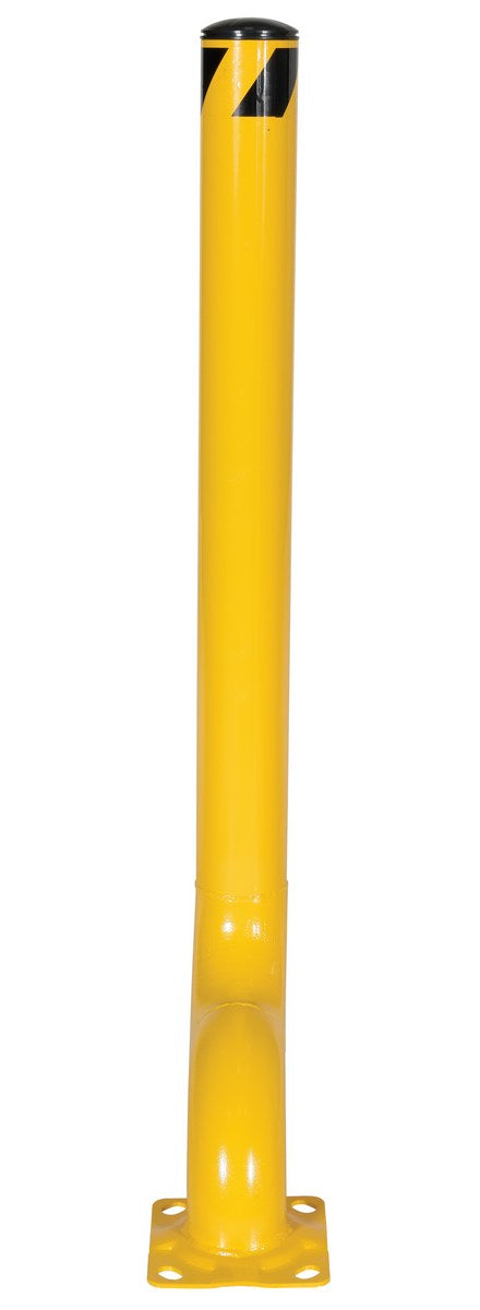 53"H Offset Steel Bollard