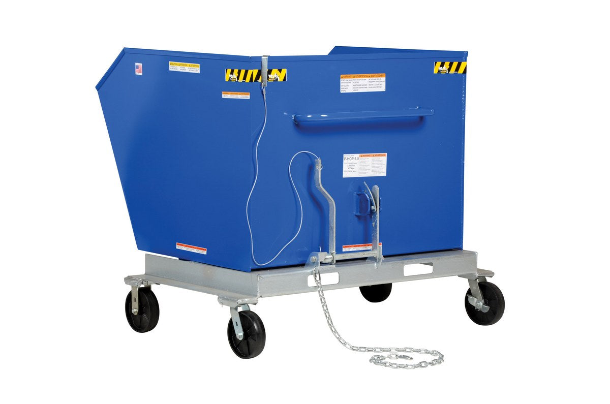 PORTABLE HOPPER TILT REFUSE 1.5 CUBIC YD