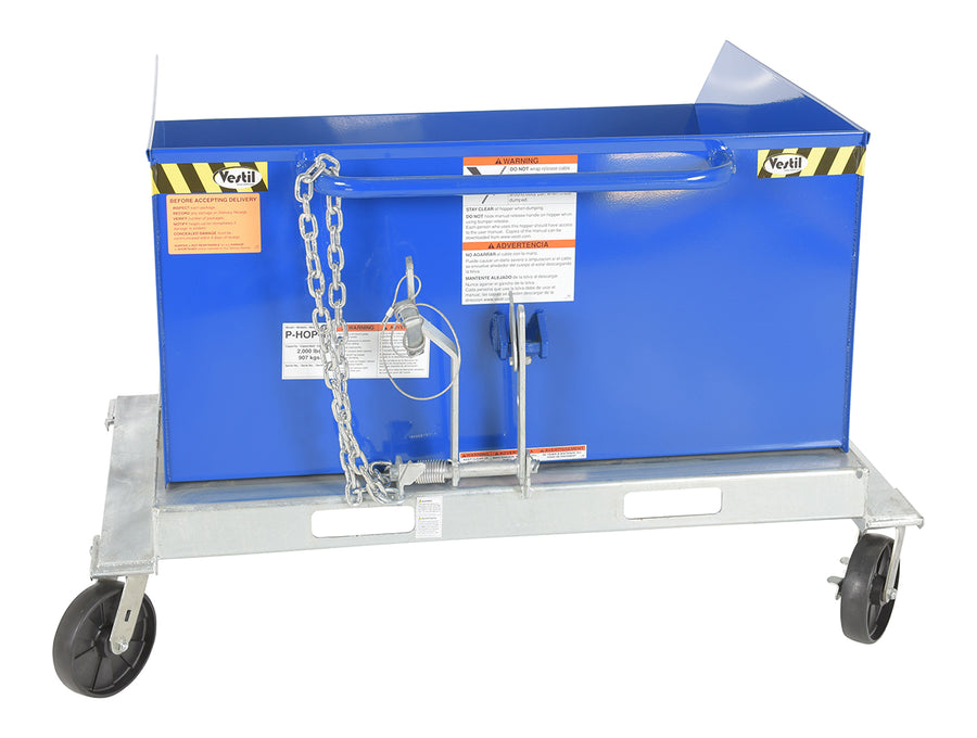 PORTABLE HOPPER TILT REFUSE 1 CUBIC YD