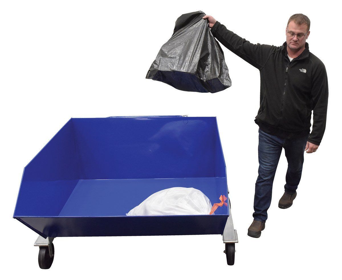 PORTABLE HOPPER TILT REFUSE 1 CUBIC YD