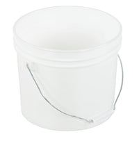 Thumbnail for Pail w/ Steel Handle - White - 2 Gallon