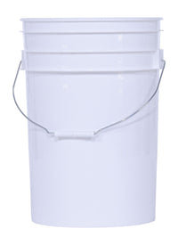 Thumbnail for Pail w/ Steel Handle - White - 6 Gallon