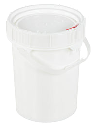 Thumbnail for Screw-Top Pail & Lid - White - 5 Gallon