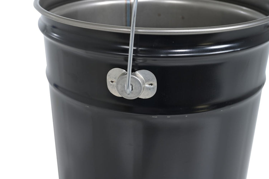 UN Rated Steel Pail - Black - 5 Gallon