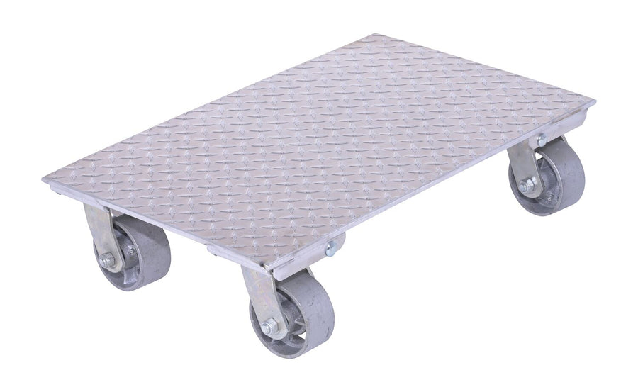 16" x 27" Aluminum Plate Dolly w/ Steel Wheels