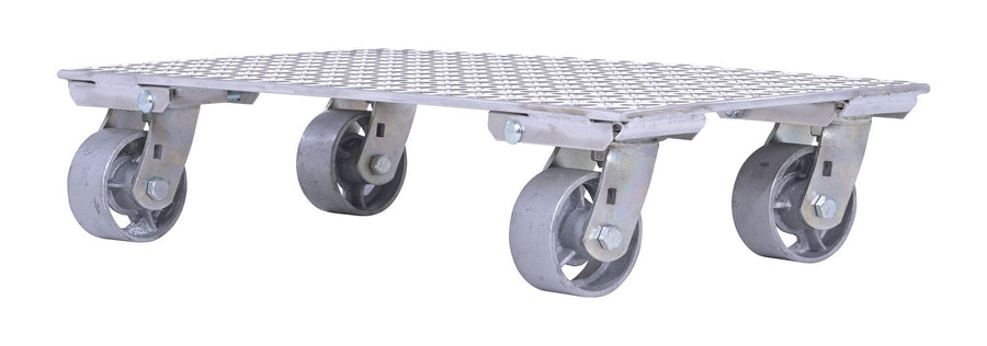16" x 27" Aluminum Plate Dolly w/ Steel Wheels