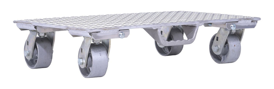 16" x 27" Aluminum Plate Dolly w/ Steel Wheels