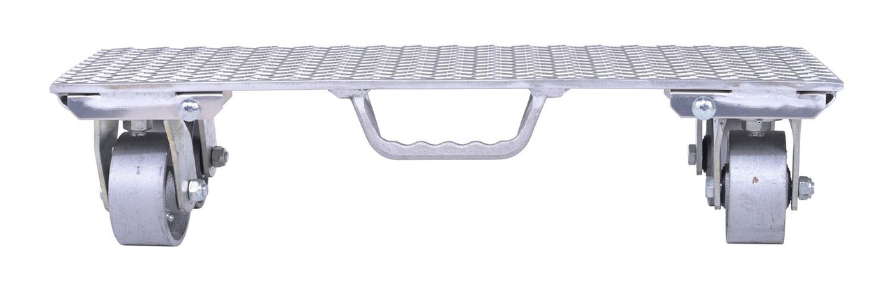 16" x 27" Aluminum Plate Dolly w/ Steel Wheels