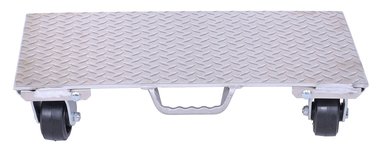 16" x 27" Aluminum Plate Dolly w/ Rubber Wheels