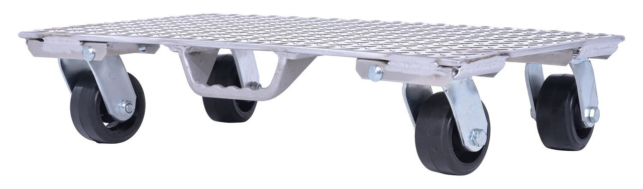 16" x 27" Aluminum Plate Dolly w/ Rubber Wheels