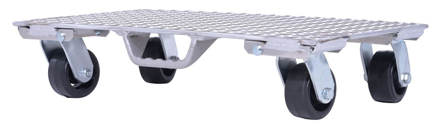 16" x 27" Aluminum Plate Dolly w/ Rubber Wheels