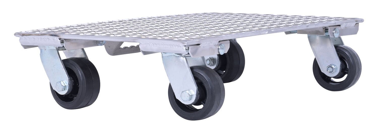 16" x 27" Aluminum Plate Dolly w/ Rubber Wheels