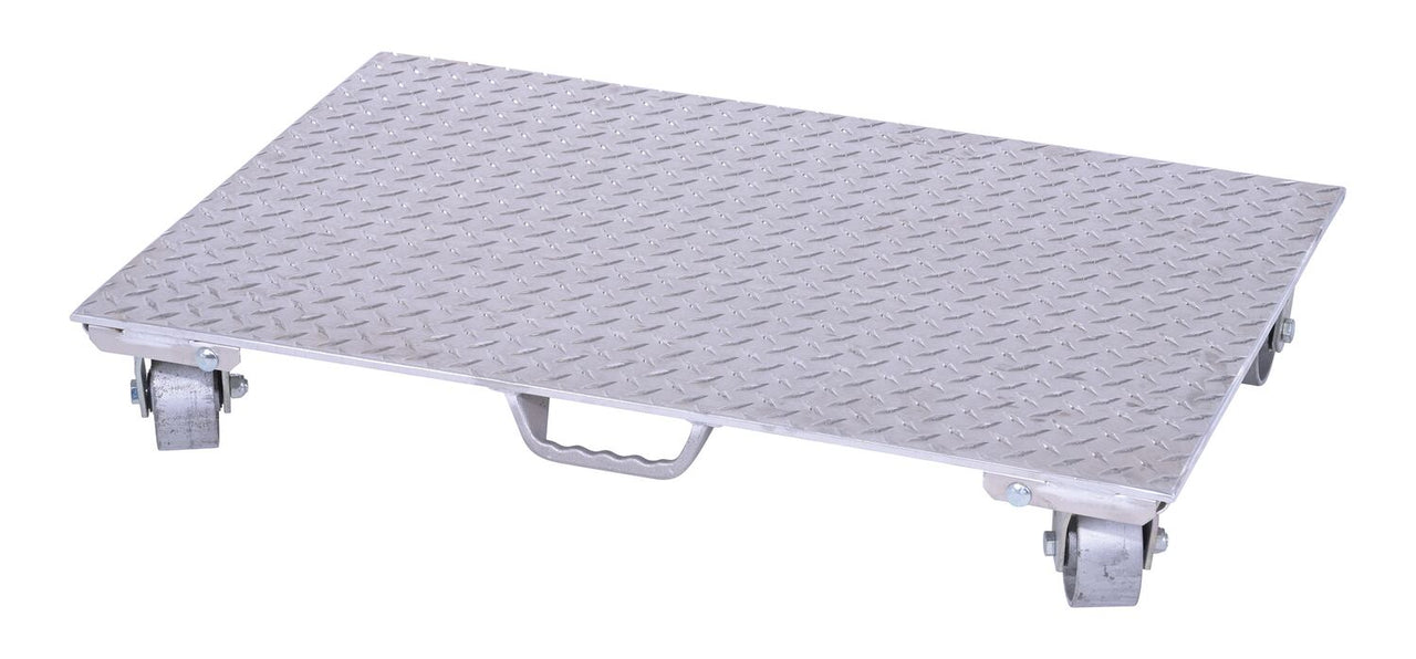 24" x 36" Aluminum Plate Dolly w/ Steel Wheels