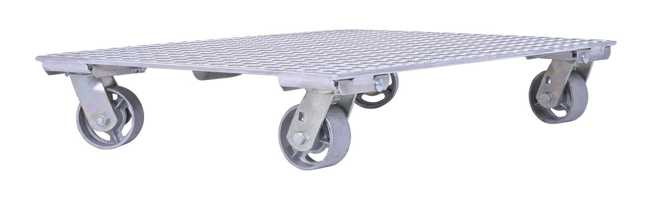 24" x 36" Aluminum Plate Dolly w/ Steel Wheels