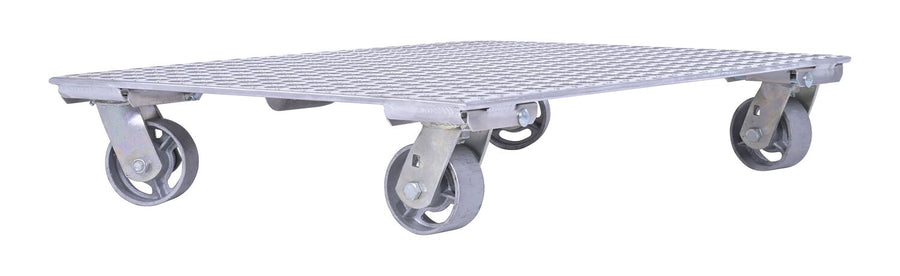 24" x 36" Aluminum Plate Dolly w/ Steel Wheels