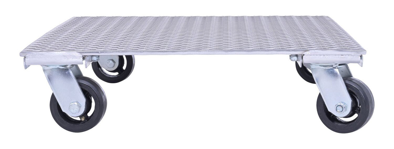 24" x 36" Aluminum Plate Dolly w/ Rubber Wheels