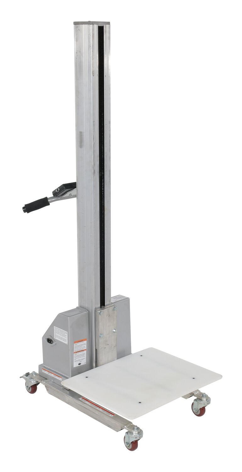 QUICK LIFT 24VDC HAND ALUM RAISED HT 57" 175#