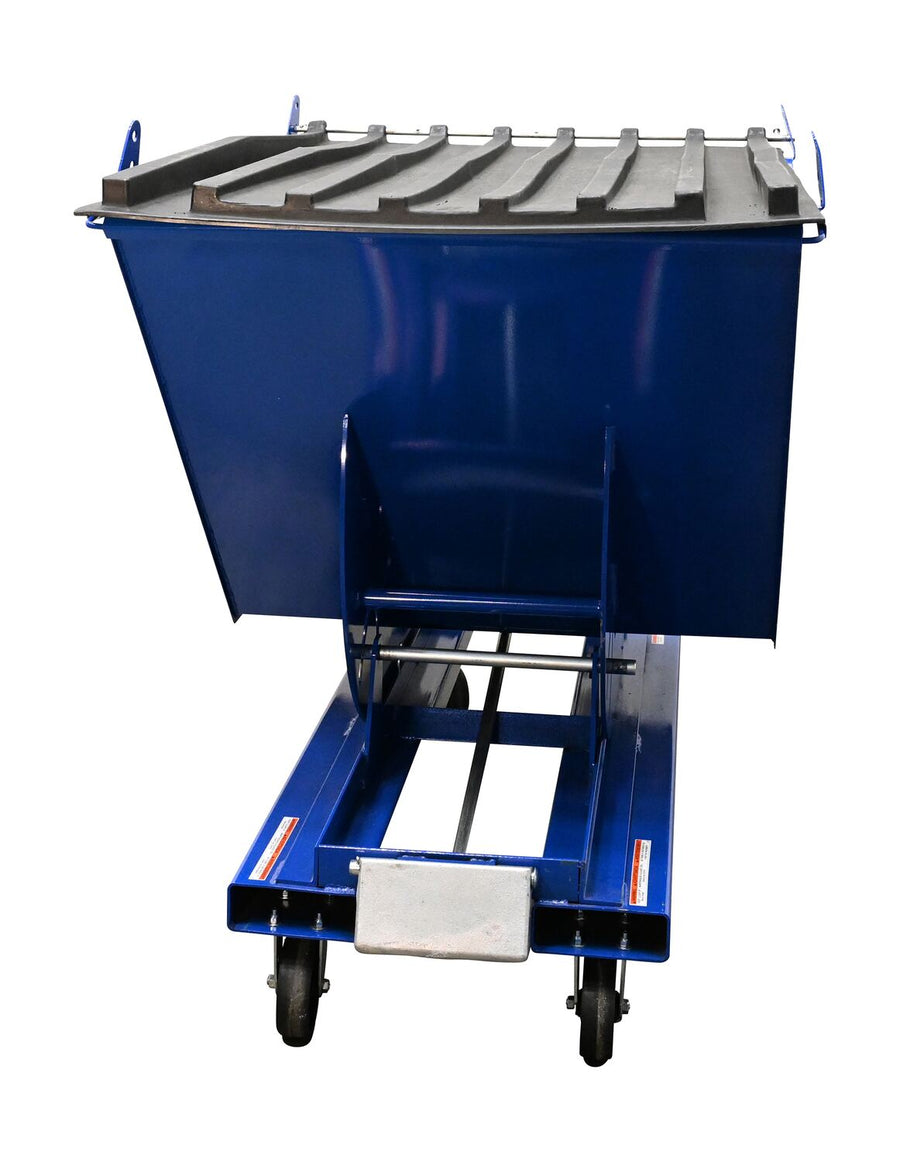 POLY LID FOR SIZE 1 STYLE D HOPPER - Model PLID-D-100