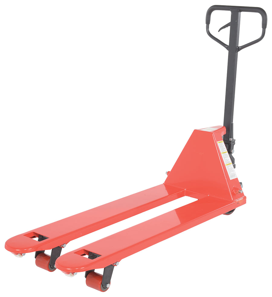 Steel Full Featured Pallet Truck 61-11/16 In. x 22 In. x 49 In. 5500 Lb. Capacity Red