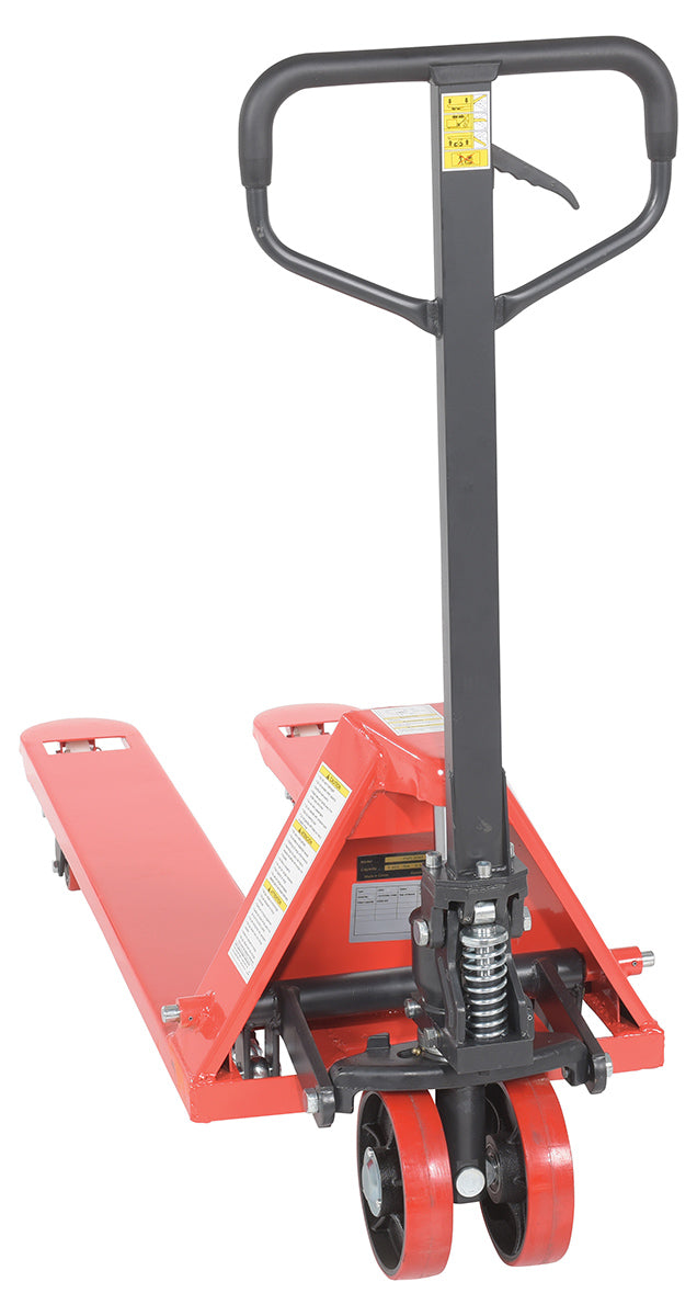 Steel Full Featured Pallet Truck 61-11/16 In. x 22 In. x 49 In. 5500 Lb. Capacity Red