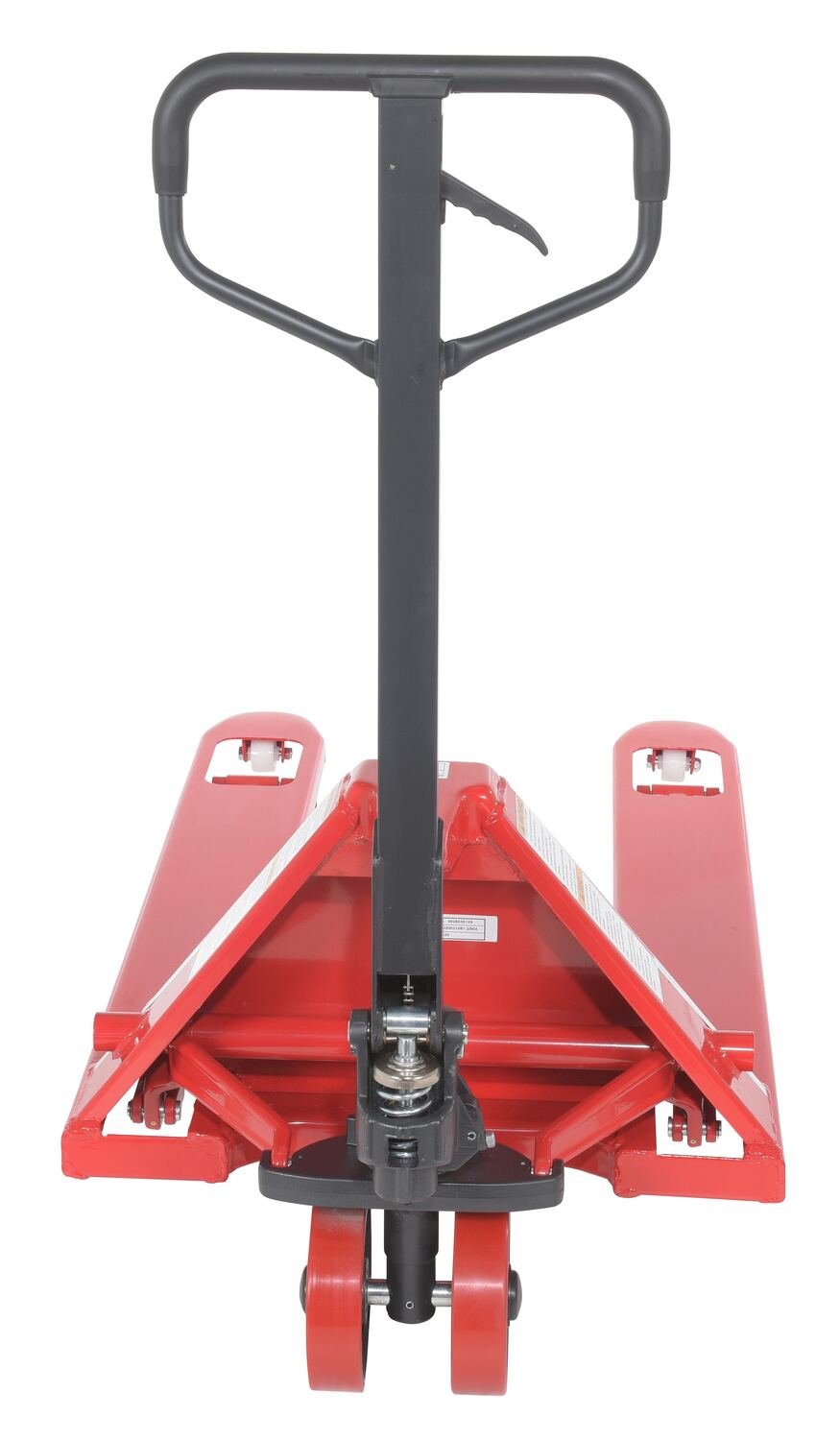 Steel Full Featured Pallet Truck 27 In. x 42 In. 5,500 Lb. Capacity Red