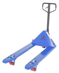 Thumbnail for Steel Full Featured Pallet Truck 27 In. x 48 In. 5,000 Lb. Capacity Blue