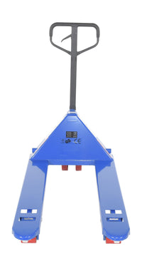 Thumbnail for Steel Full Featured Pallet Truck 27 In. x 48 In. 5,000 Lb. Capacity Blue