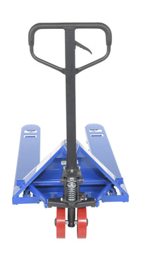 Thumbnail for Steel Full Featured Pallet Truck 27 In. x 48 In. 5,000 Lb. Capacity Blue