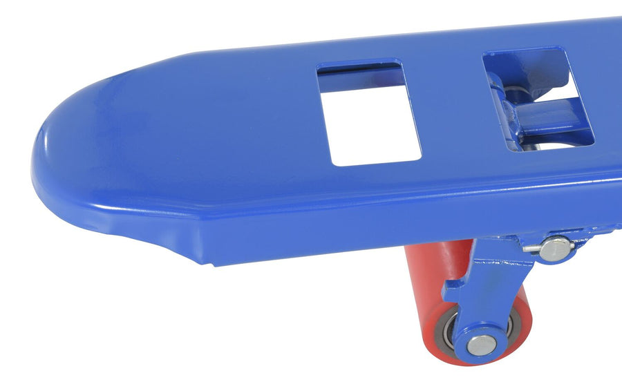 Steel Full Featured Pallet Truck 27 In. x 48 In. 5,000 Lb. Capacity Blue