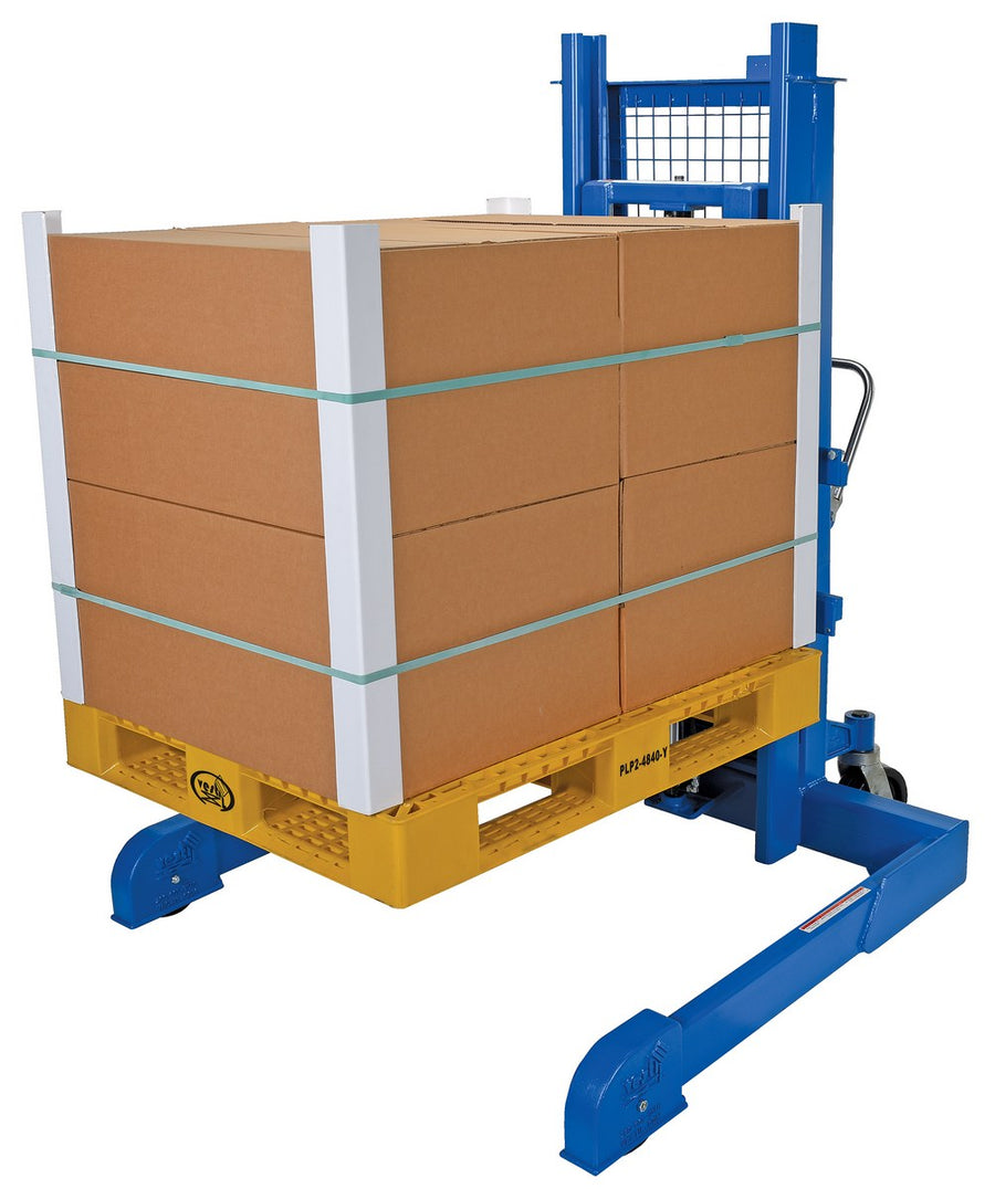 Air/Oil Powered Pallet Master/Server w/ 50" Raised Height