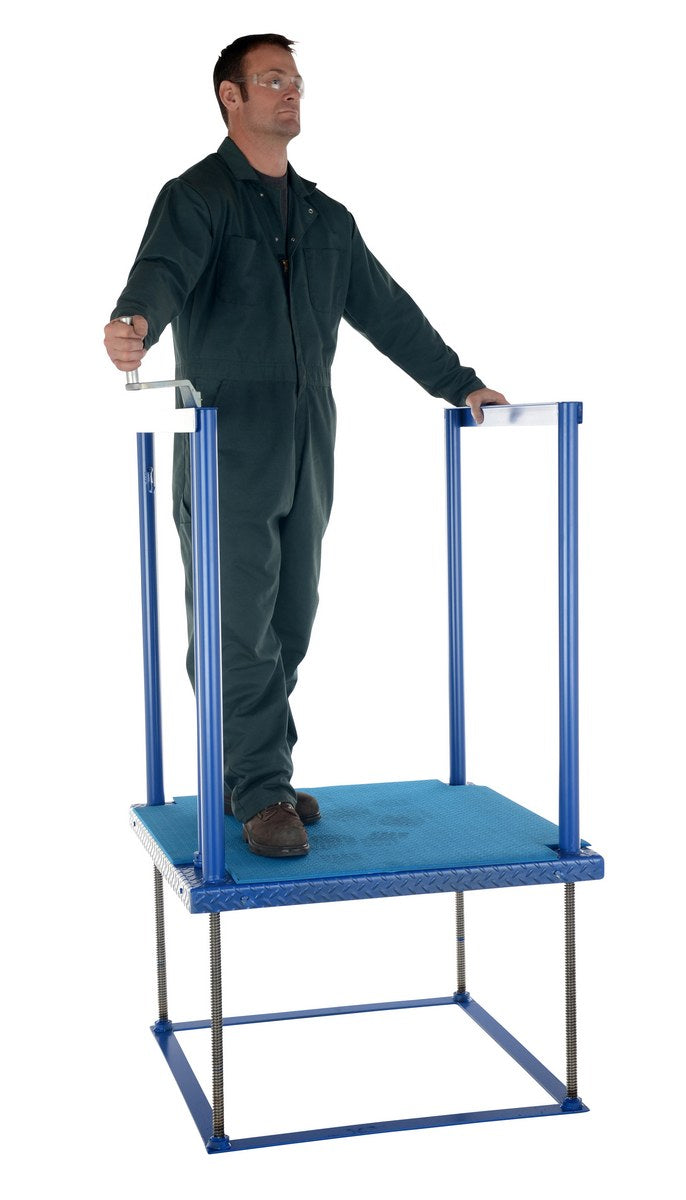 36" x 36" Ergonomic Posi-Crank Worker Platform