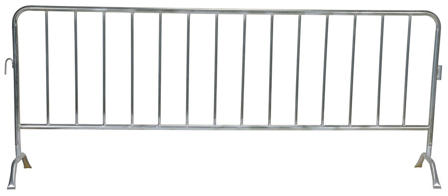 GALVANIZED BARRIER W/CURVED FEET