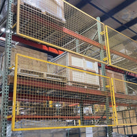 Thumbnail for PALLET RACK BACK GUARD 96.84 X 48 - Model PRSN-96-4