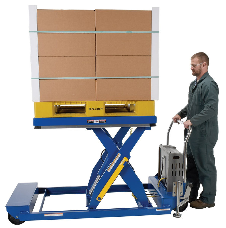 1,000-lbs Capacity Portable Scissor Lift Table w/ 10" to 46" Service Range