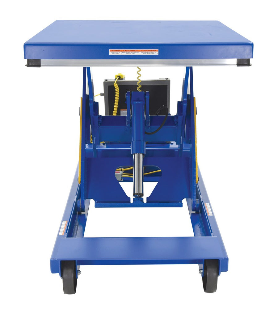2,000-lbs Capacity Portable Scissor Lift Table w/ 10" to 46" Service Range
