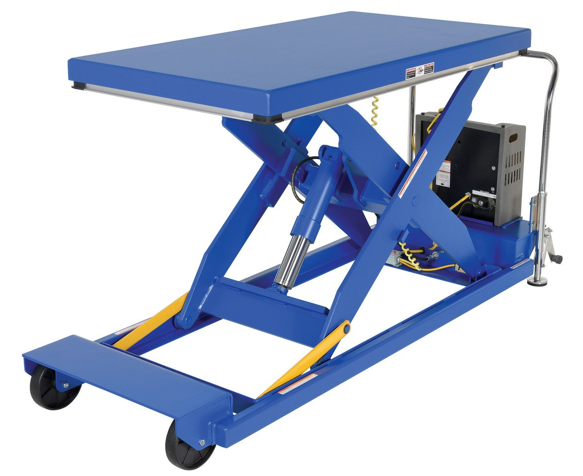2,000-lbs Capacity Portable Scissor Lift Table w/ 10" to 58" Service Range