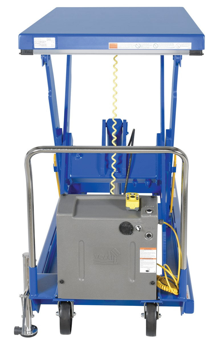 2,000-lbs Capacity Portable Scissor Lift Table w/ 10" to 58" Service Range