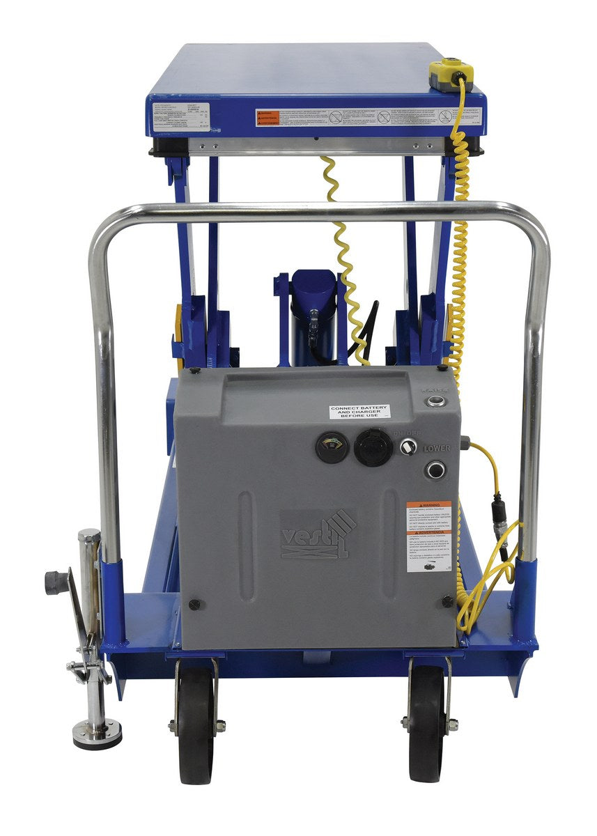 24" x 48" Heavy Duty Portable Scissor Lift Table w/ 3,000-lbs Capacity