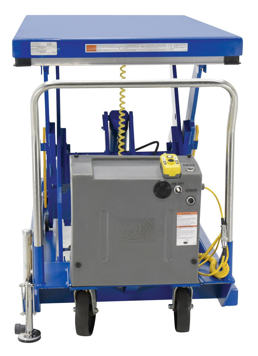 3,000-lbs Capacity Portable Scissor Lift Table w/ 10" to 46" Service Range