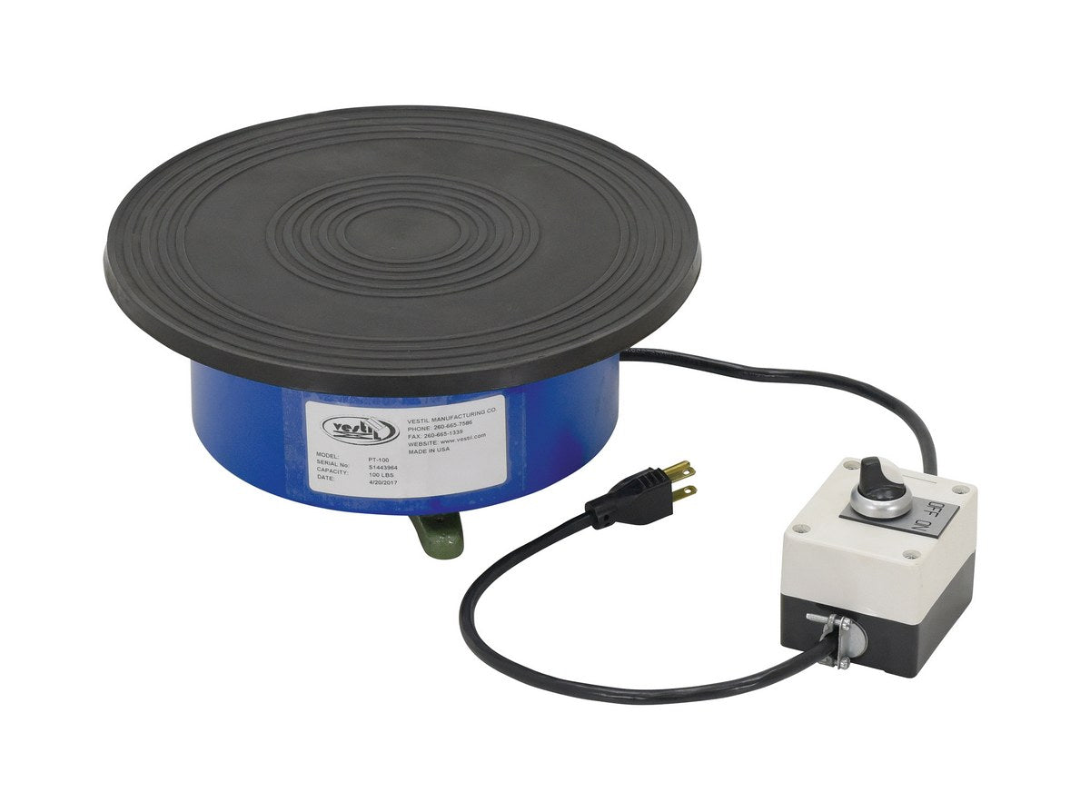 100-lbs Capacity Powered Turntables