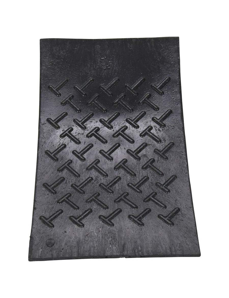 RECYCLED PLASTIC WHEEL CHOCK-BLACK