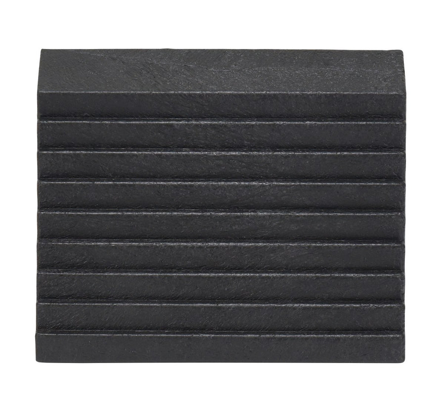 PLASTIC DUAL SLOPE WHEEL CHOCK BLACK