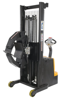 Thumbnail for Steel Vertical Roll Gripper/Rotator 72 In. Raised Height 800 Lb. Capacity Black/Yellow