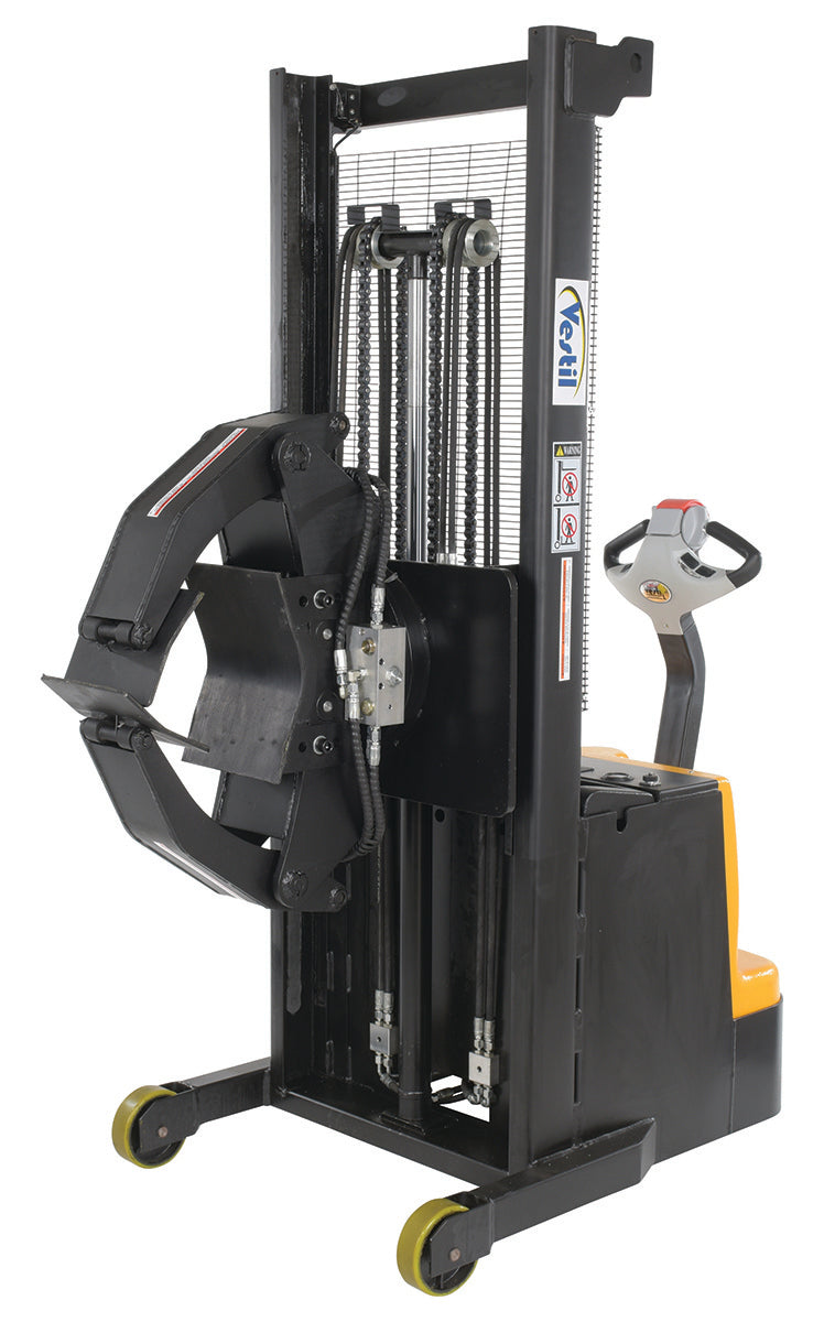 Steel Vertical Roll Gripper/Rotator 72 In. Raised Height 800 Lb. Capacity Black/Yellow