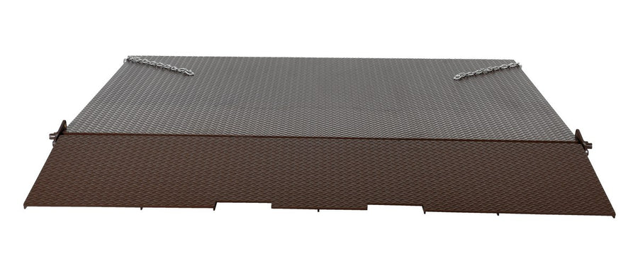 84"W Heavy Duty Steel Container Ramp