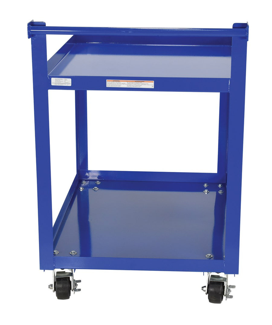Vestil 28" x 40" 1,000-lbs Capacity Service Cart w/ 2 Shelves