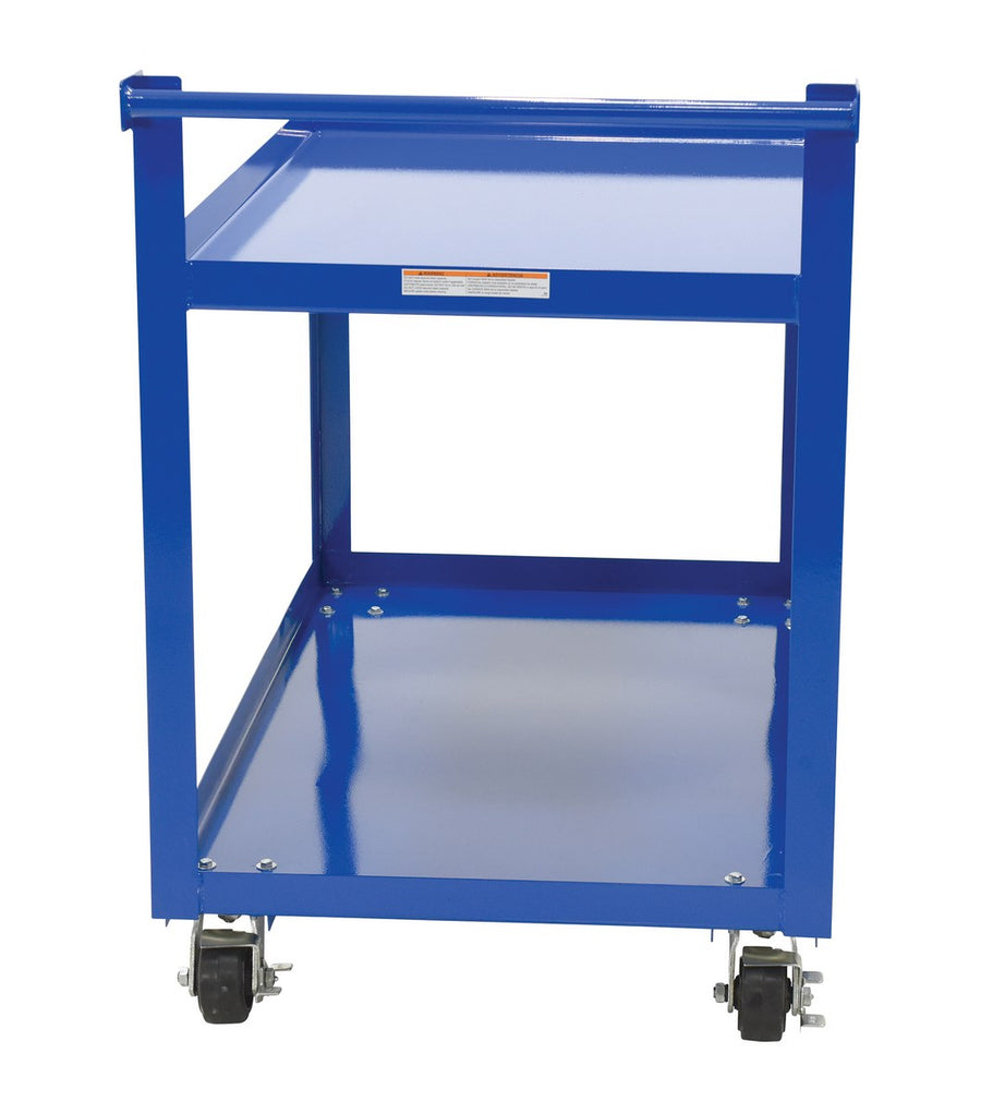 Vestil 28" x 48" 1,000-lbs Capacity Service Cart w/ 2 Shelves
