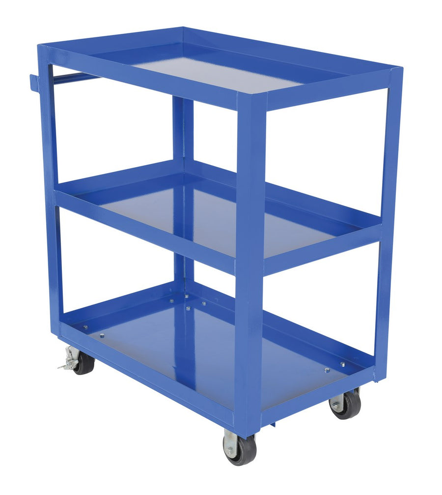 Vestil 22" x 36" 1,000-lbs Capacity Service Cart w/ 3 Shelves