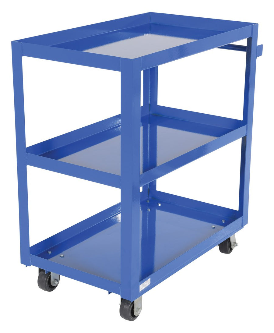 Vestil 22" x 36" 1,000-lbs Capacity Service Cart w/ 3 Shelves